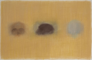 Nature morte, Kleine Reihe, gelb,  2004
pastello su carta
50 x 75 cm