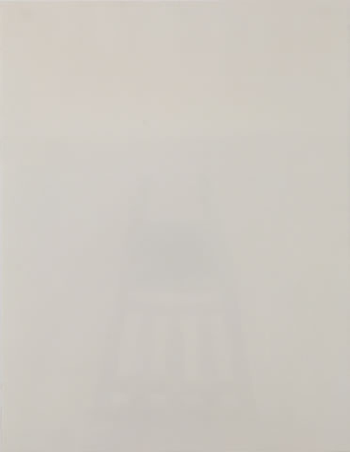 Quadri d’ombre, Schatten Stuhl, 1972
acquarello su carta
90 x 70 cm