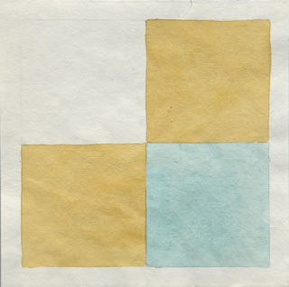 Quadri spaziali, Raumbild, s.d.
acquerello su carta
14,5 x 14,5 cm