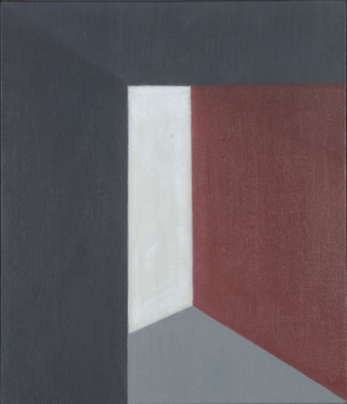 Quadri spaziali, Serie I 1: Abstraktion photographischer Raum, 1999
olio su tela
35 x 30 cm