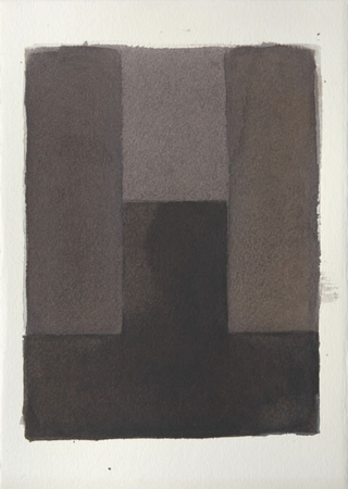 Quadri spaziali, Raumbild, 1998
acquerello su carta
21 x 15 cm