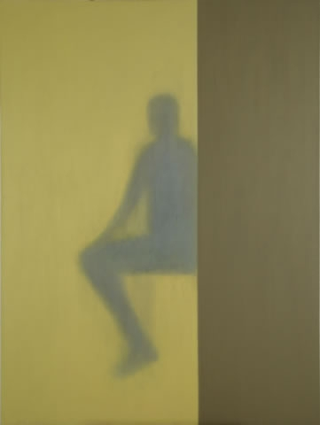 Figures, Sitzende Figur,  2006
olio su tela
200 x 150 cm