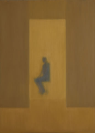 Figures, Sitzende Figur, 2004
olio su tela
180 x 130 cm