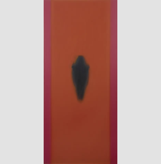 Nature morte, Schädelbild, 2002
olio su tela
220 x 110 cm