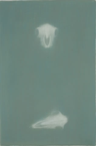 Nature morte, Begegnung II, 2002
pastello su carta
120 x 80 cm