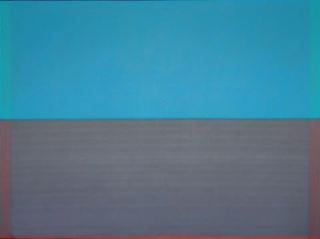 Quadri spaziali, Horizont, 2001
olio su tela
150 x 200 cm